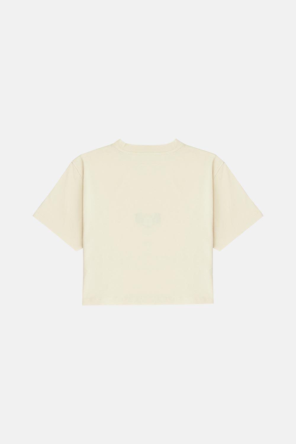 WWF Market-Sincap Crop T-Shirt - Parşömen Bej-T-Shirts-3-Milagron.com