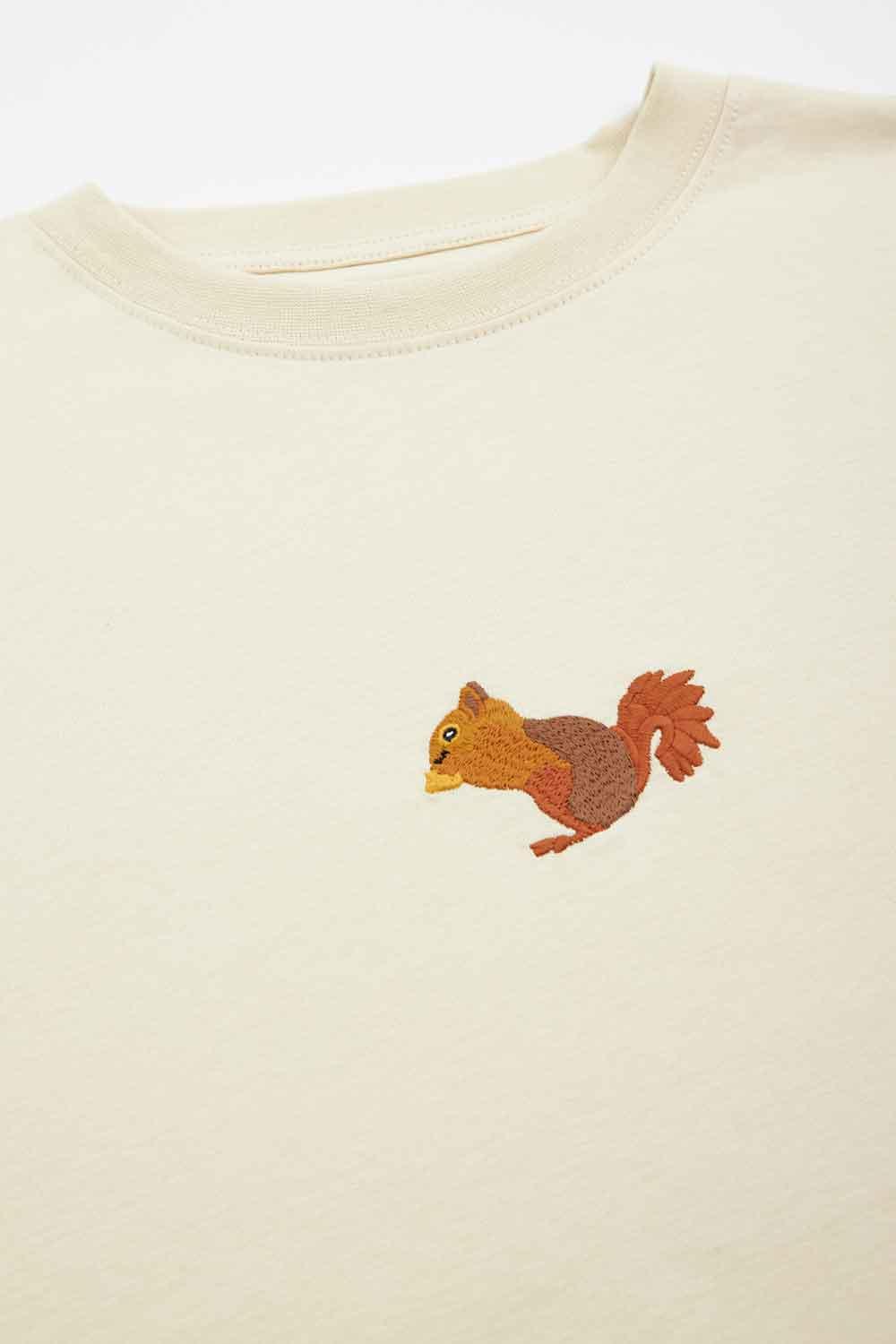 WWF Market-Sincap Crop T-Shirt - Parşömen Bej-T-Shirts-4-Milagron.com