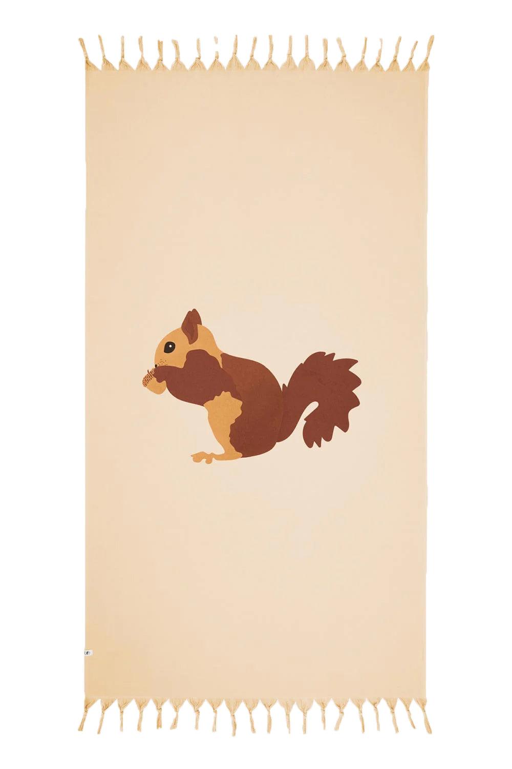 WWF Market-Sincap Havlu Peştamal - Krem-Plaj Havlusu-1-Milagron.com