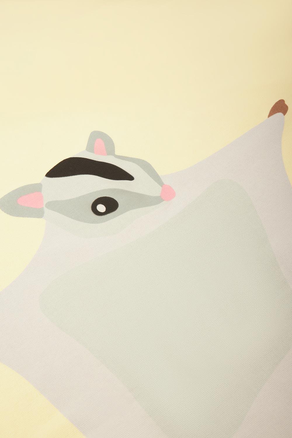 WWF Market-Sugar Glider Havlu Peştamal - Sarı-Plaj Havlusu-4-Milagron.com