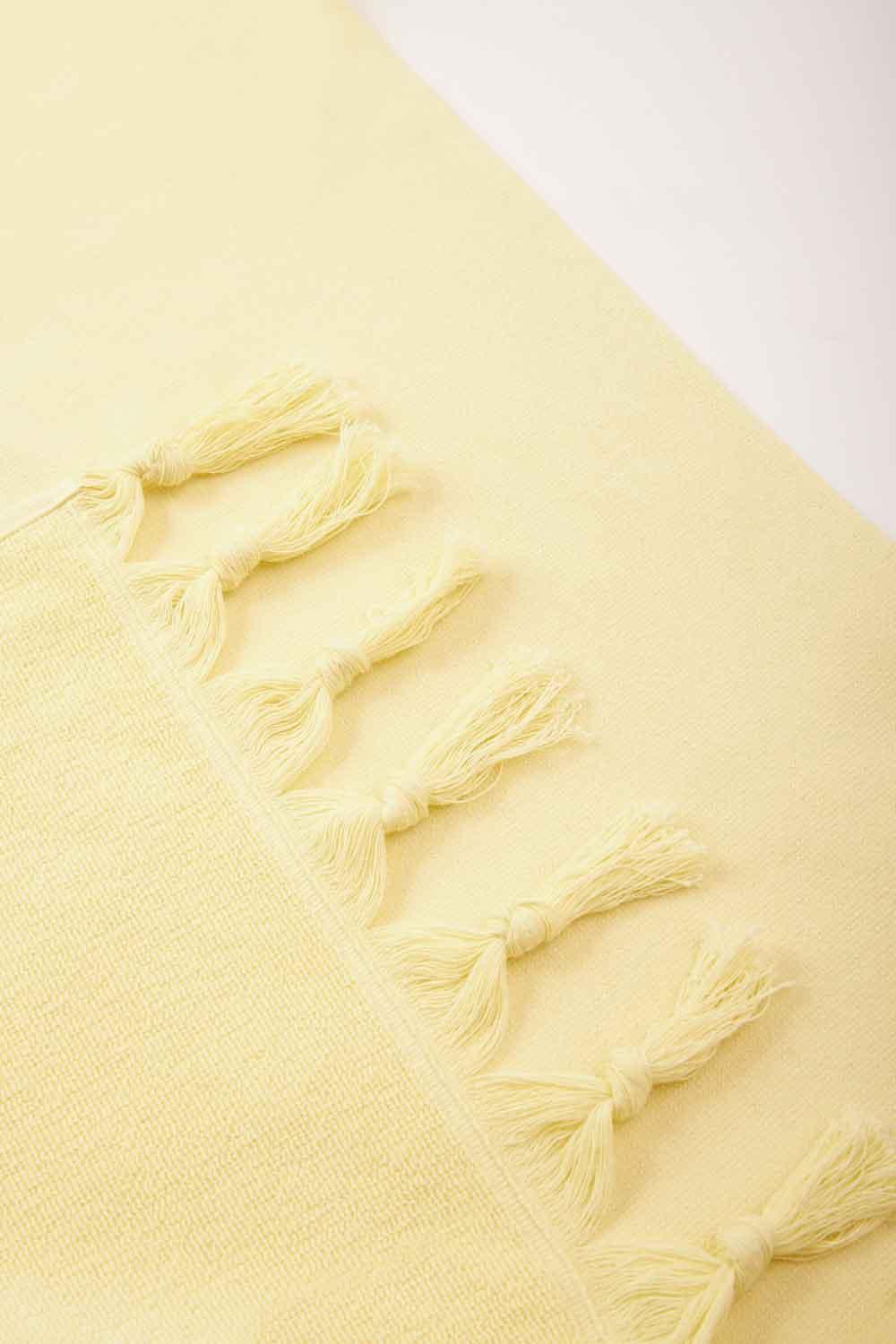 WWF Market-Sugar Glider Havlu Peştamal - Sarı-Plaj Havlusu-5-Milagron.com