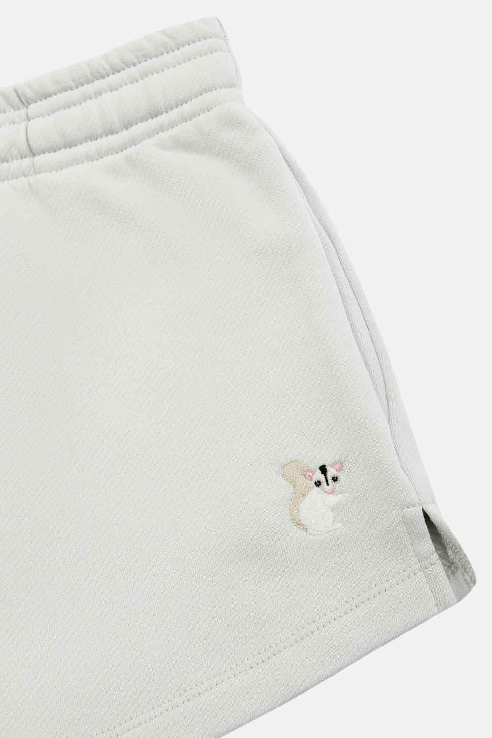 WWF Market-Sugar Glider Kadın Şort - Gri-Şort-3-Milagron.com