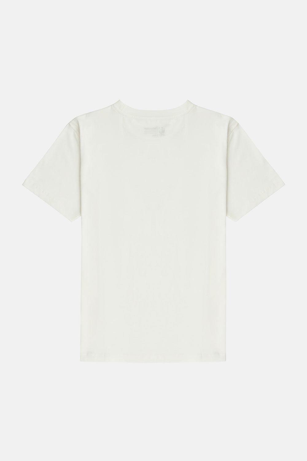 WWF Market-Yeşil Deniz Kaplumbağası T-Shirt - Parşömen Beyaz-T-Shirts-3-Milagron.com