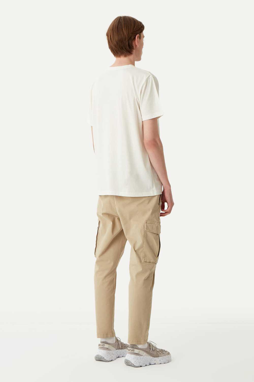 WWF Market-Yeşil Deniz Kaplumbağası T-Shirt - Parşömen Beyaz-T-Shirts-5-Milagron.com