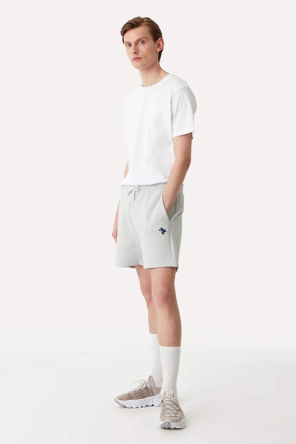 WWF Market-Zehirli Ok Kurbağası Erkek Kısa Şort - Gri-Şort-2-Milagron.com