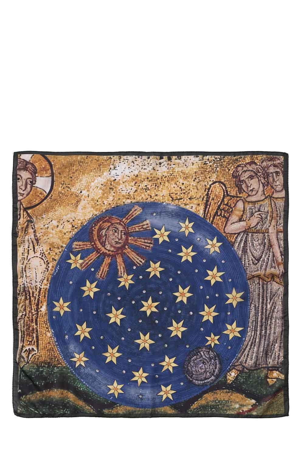 Wabi Sabi-Ws X Mag Lacivert Comet Fular-Şal & Fular-2-Milagron.com