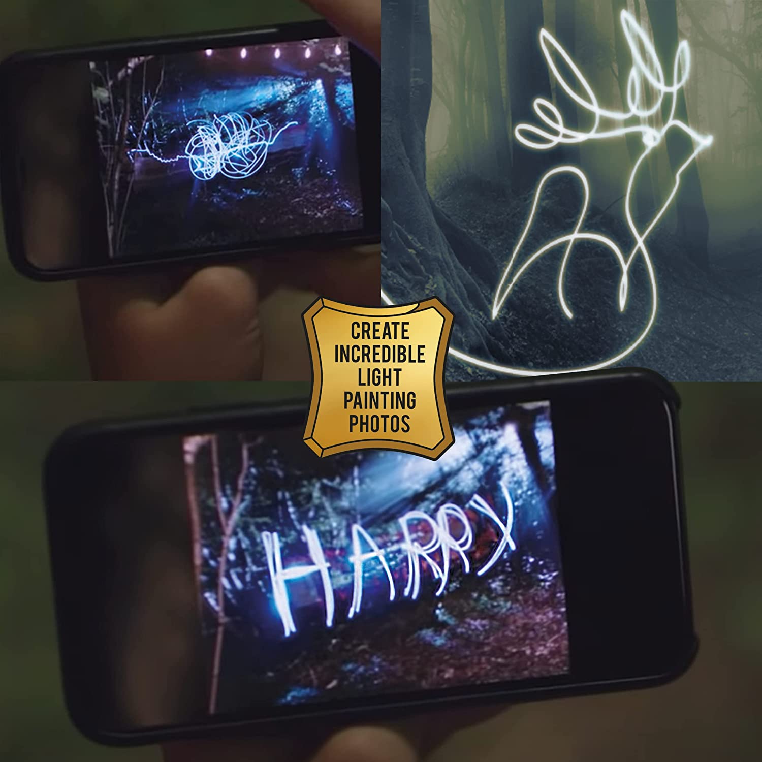 Wizarding World-Harry Potter Lisanslı Uygulama Destekli Sihirli Işıklı Asa - Hermonie-Figürler-6-Milagron.com
