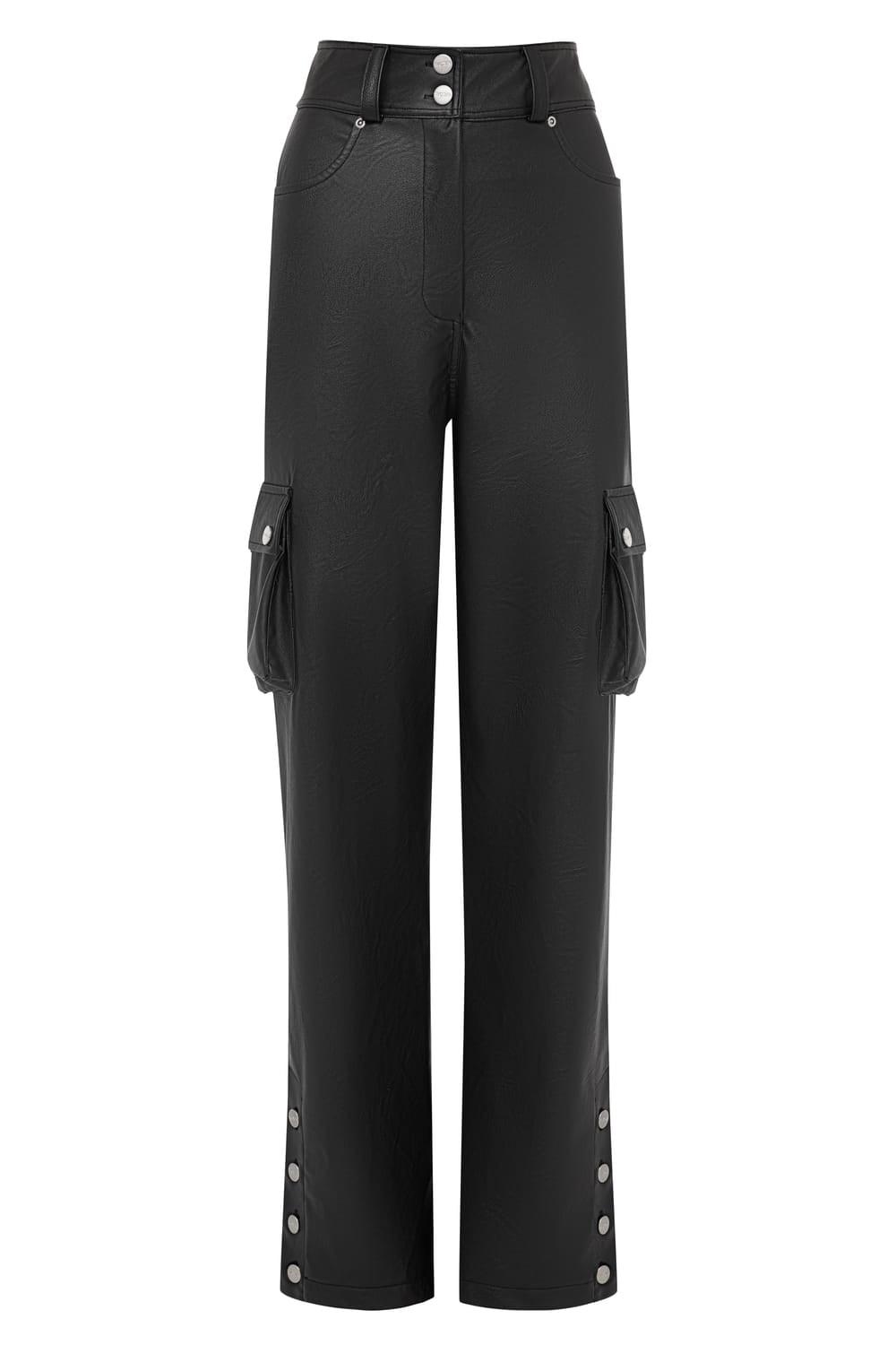 Wown-Dora Leather Pants-Deri Pantolon-1-Milagron.com