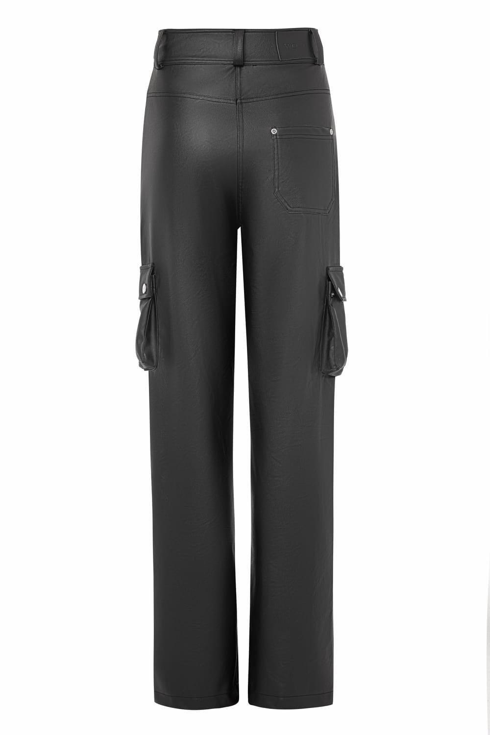 Wown-Dora Leather Pants-Deri Pantolon-3-Milagron.com