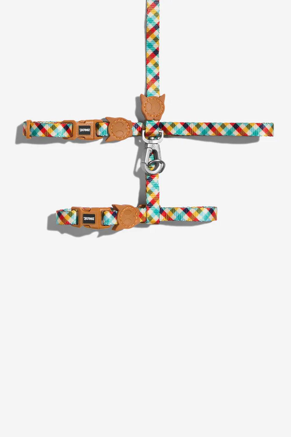 ZEE.DOG-Phantom Kedi Göğüs ve Gezdirme Seti -Kedi-2-Milagron.com