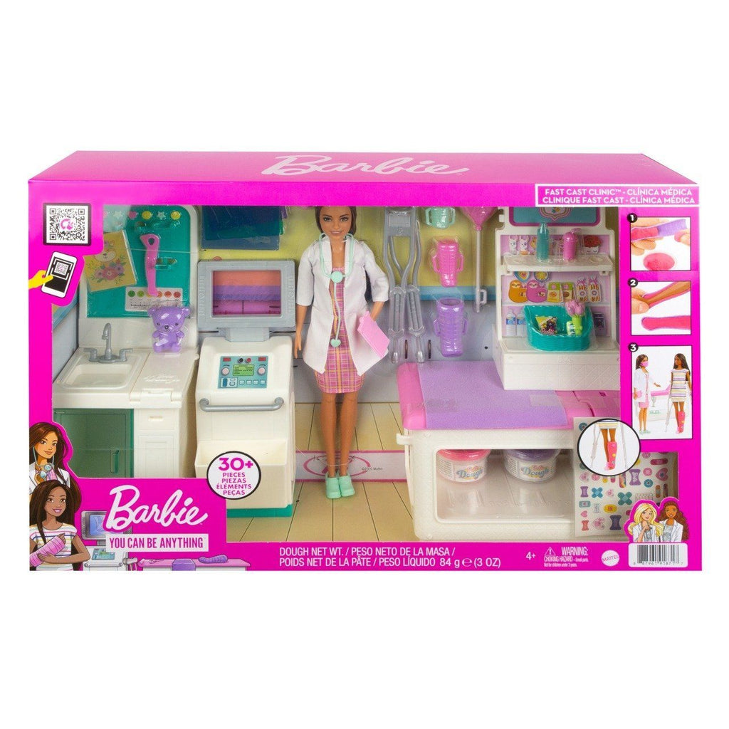 Barbie Barbie'nin Klinik Oyun Seti Biriktirilebilir Oyuncaklar ve Setleri | Milagron 