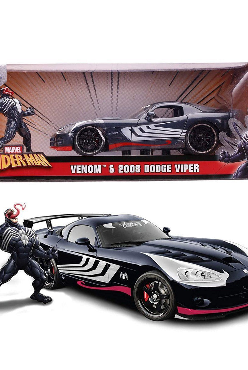 Marvel 253225015 Marvel Venom 2008 Dodge Viper Oyuncak Arabalar ve Setleri | Milagron 