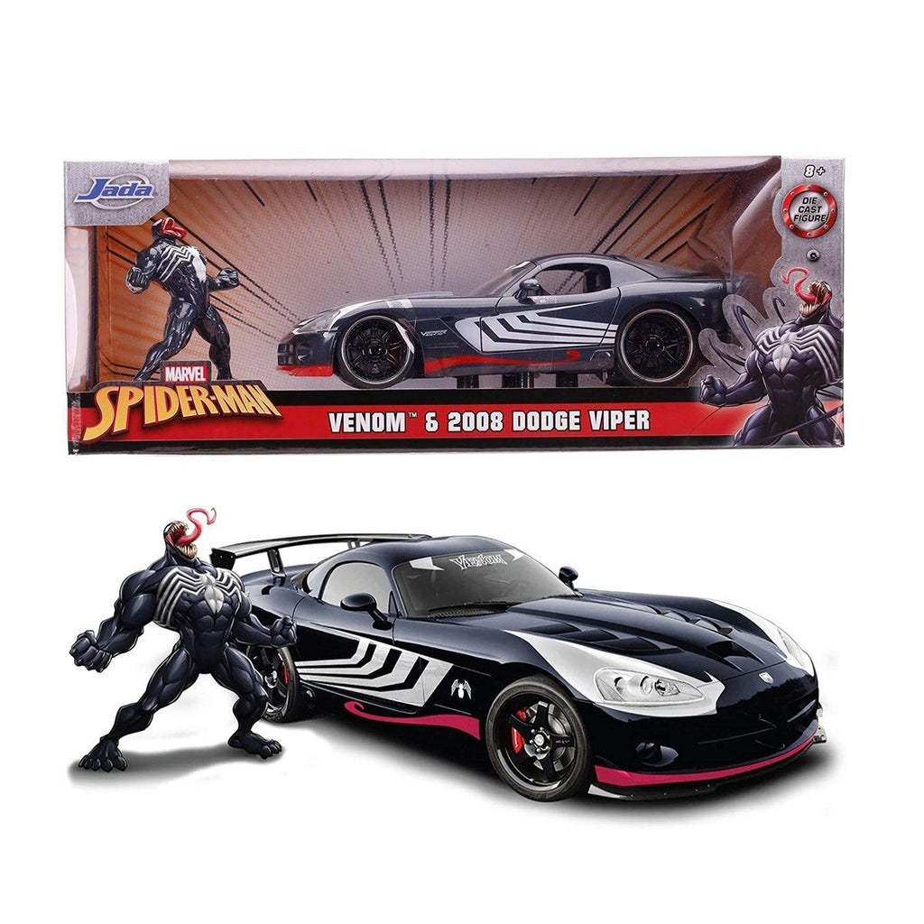 Marvel 253225015 Marvel Venom 2008 Dodge Viper Oyuncak Arabalar ve Setleri | Milagron 