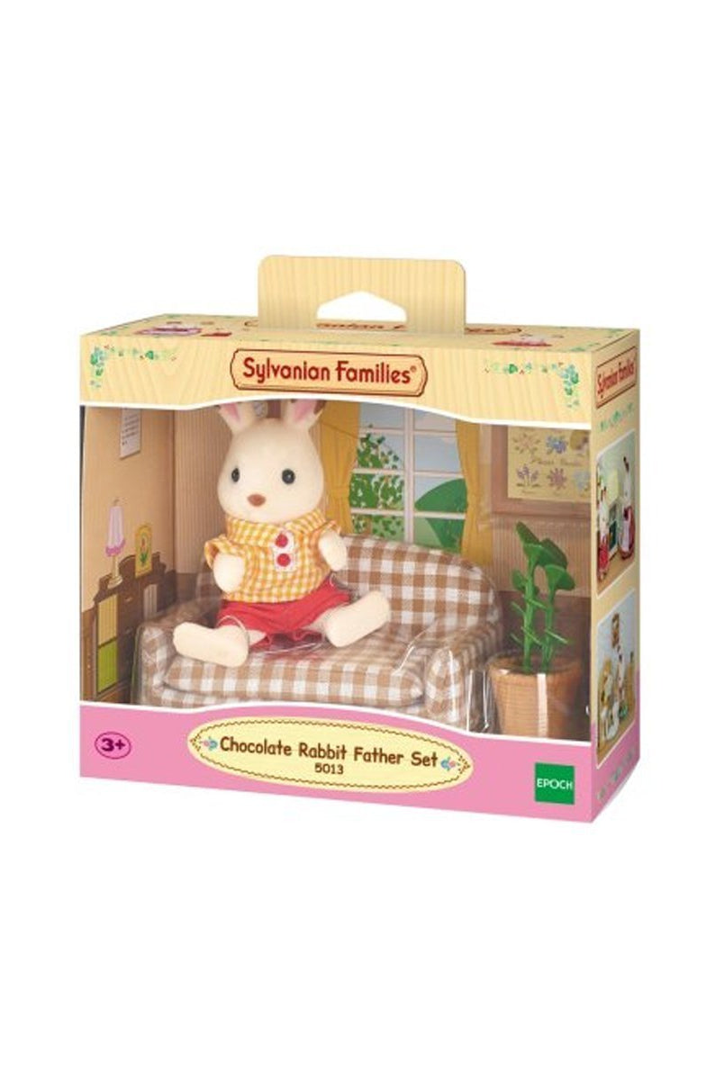 Sylvanian Families Çikolata Kulaklı Tavşan Baba Ve Kanepesi , +3 Yaş Biriktirilebilir Oyuncaklar ve Setleri | Milagron 