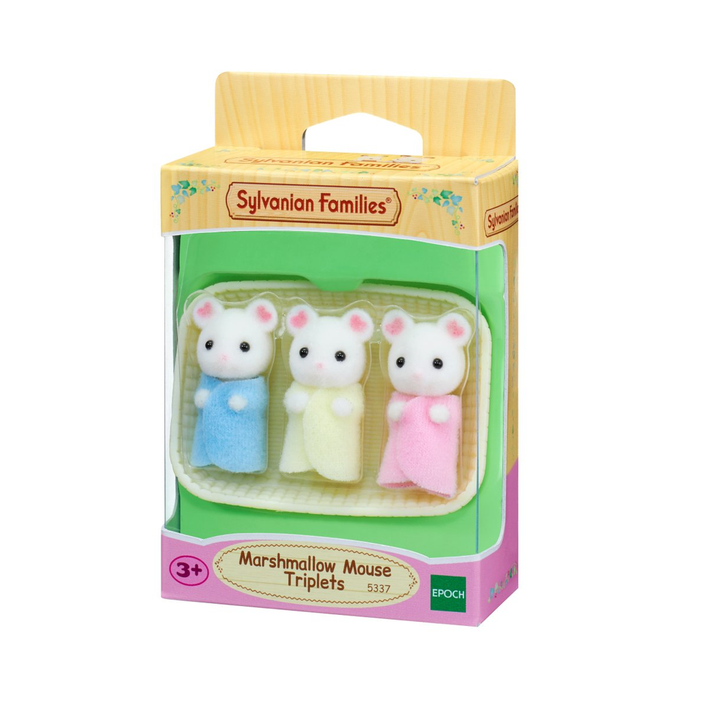 Sylvanian Families Marshmallow Fare Üçüzler +3 Yaş Biriktirilebilir Oyuncaklar ve Setleri | Milagron 