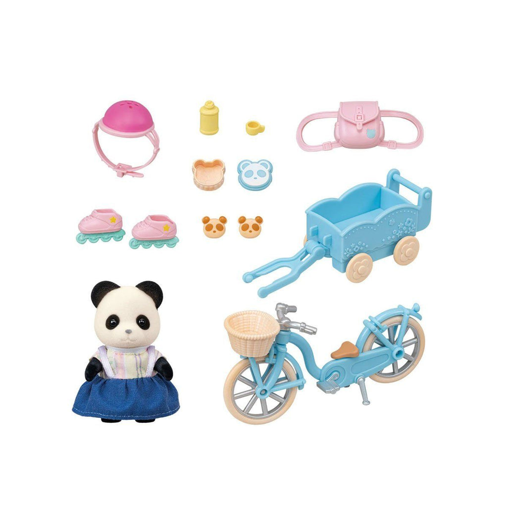 Sylvanian Families Bisiklet Ve Paten Set Panda +4 Yaş Biriktirilebilir Oyuncaklar ve Setleri | Milagron 