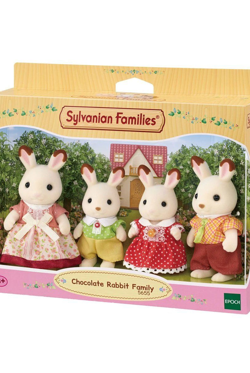 Sylvanian Families Çikolata Kulaklı Tavşan Ailesi +3 Yaş Biriktirilebilir Oyuncaklar ve Setleri | Milagron 