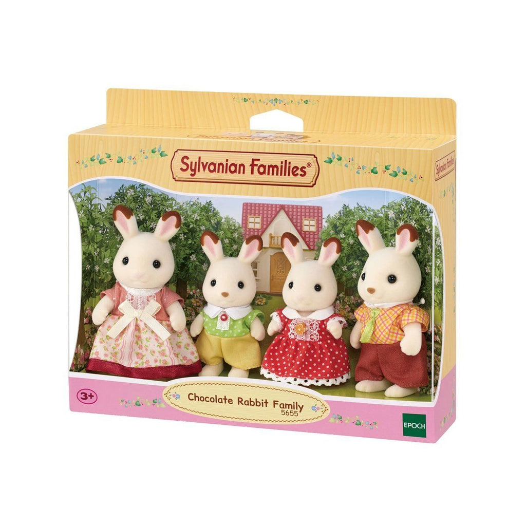 Sylvanian Families Çikolata Kulaklı Tavşan Ailesi +3 Yaş Biriktirilebilir Oyuncaklar ve Setleri | Milagron 