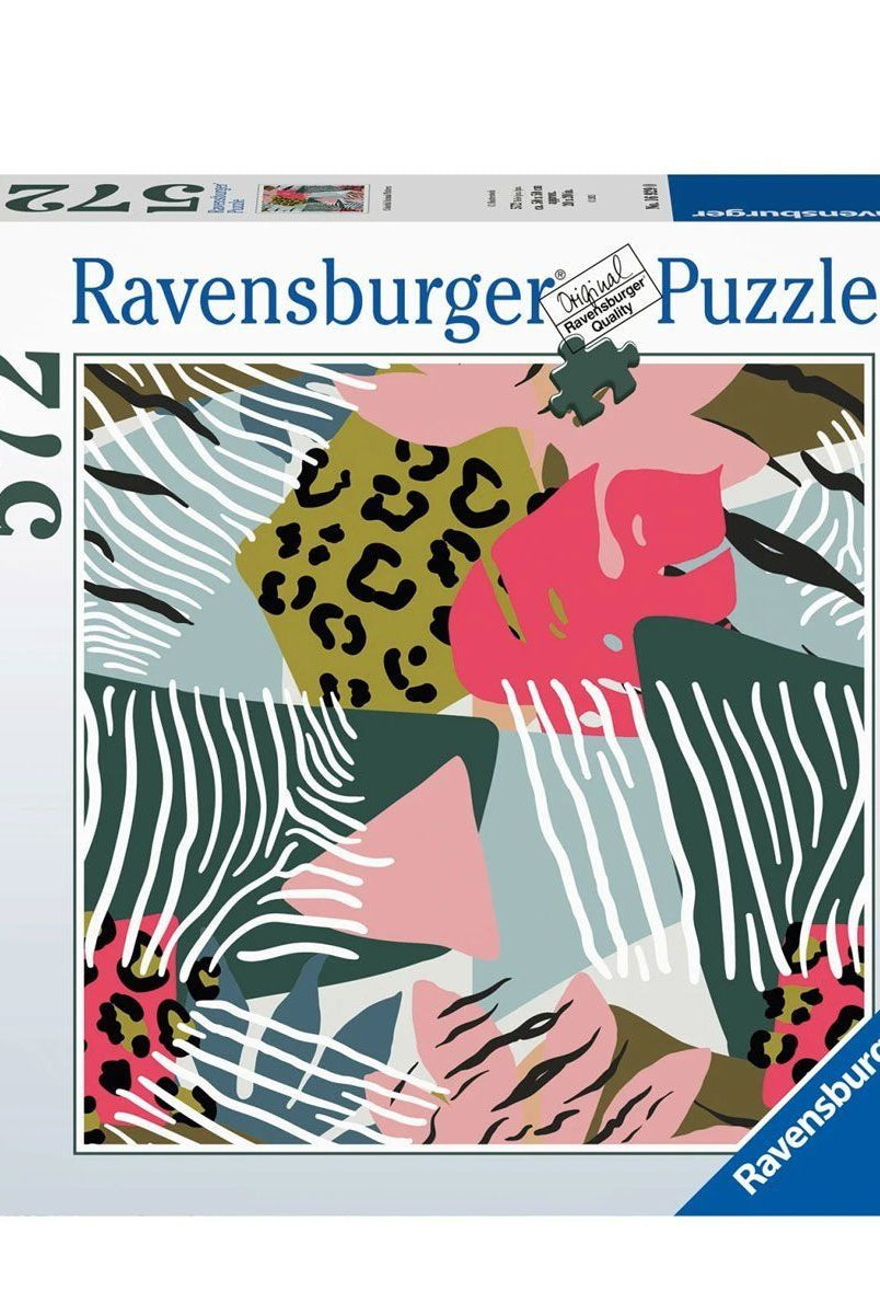 Ravensburger Hayvan Desenleri 500 Parça Puzzle Puzzle | Milagron 
