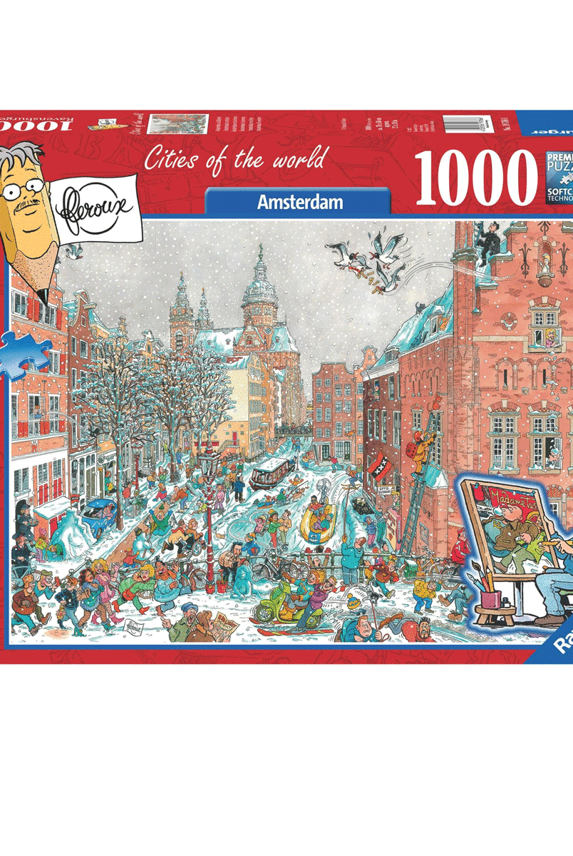 Ravensburger 197866 Ravensburger Amsterdam 1000 Parça Puzzle Puzzle | Milagron 