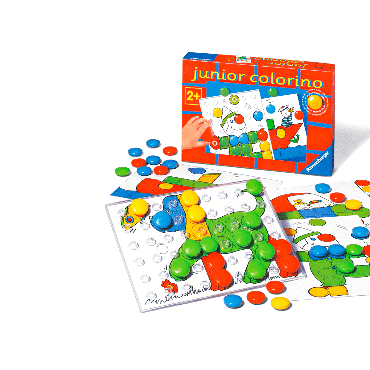 Ravensburger 246021 Ravensburger Junior Colorino Kutu Oyunları | Milagron 