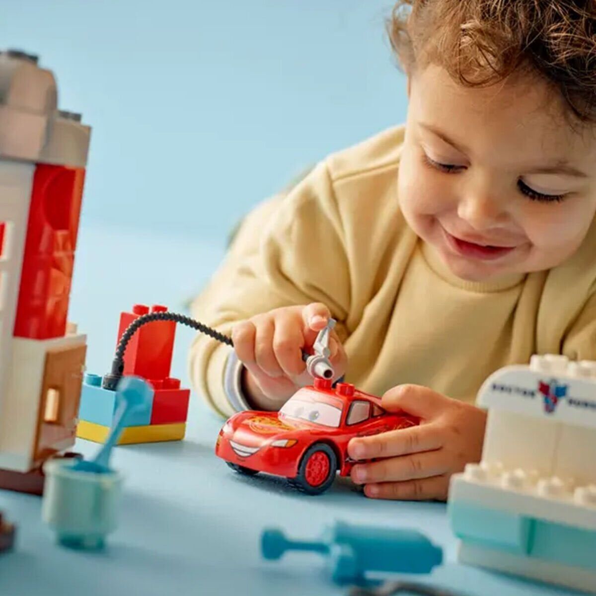 10456 Lego Duplo Mcqueen'In Doc'Un Garajını Ziyareti 35 Parça +2 Yaş