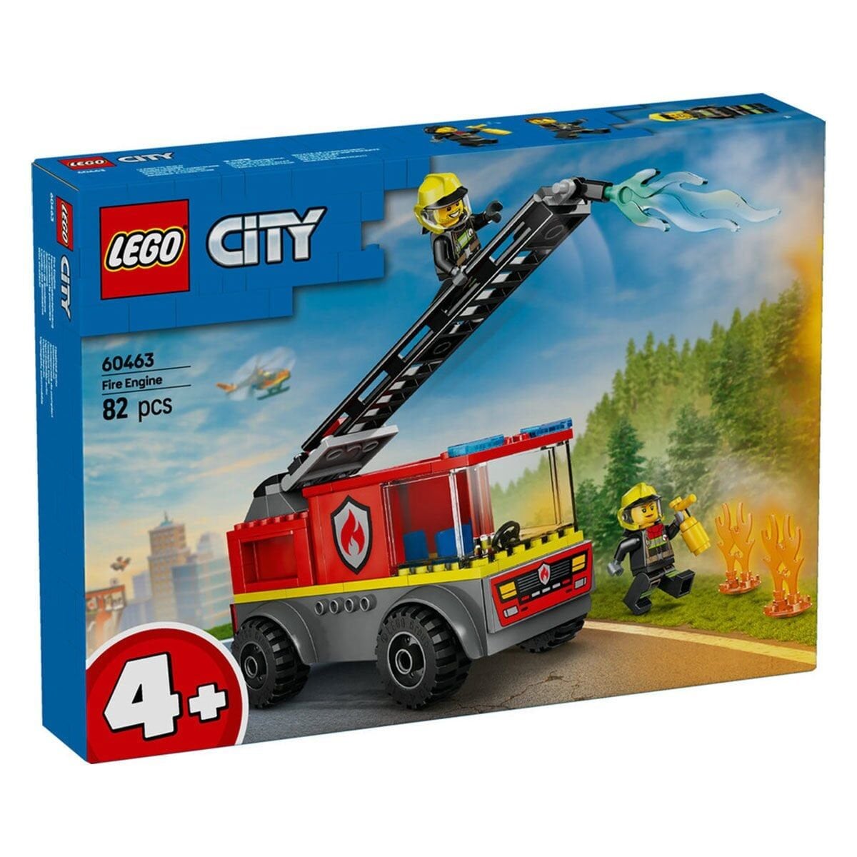 60463 Lego City Merdivenli İTfaiye Kamyonu 82 Parça +4 Yaş