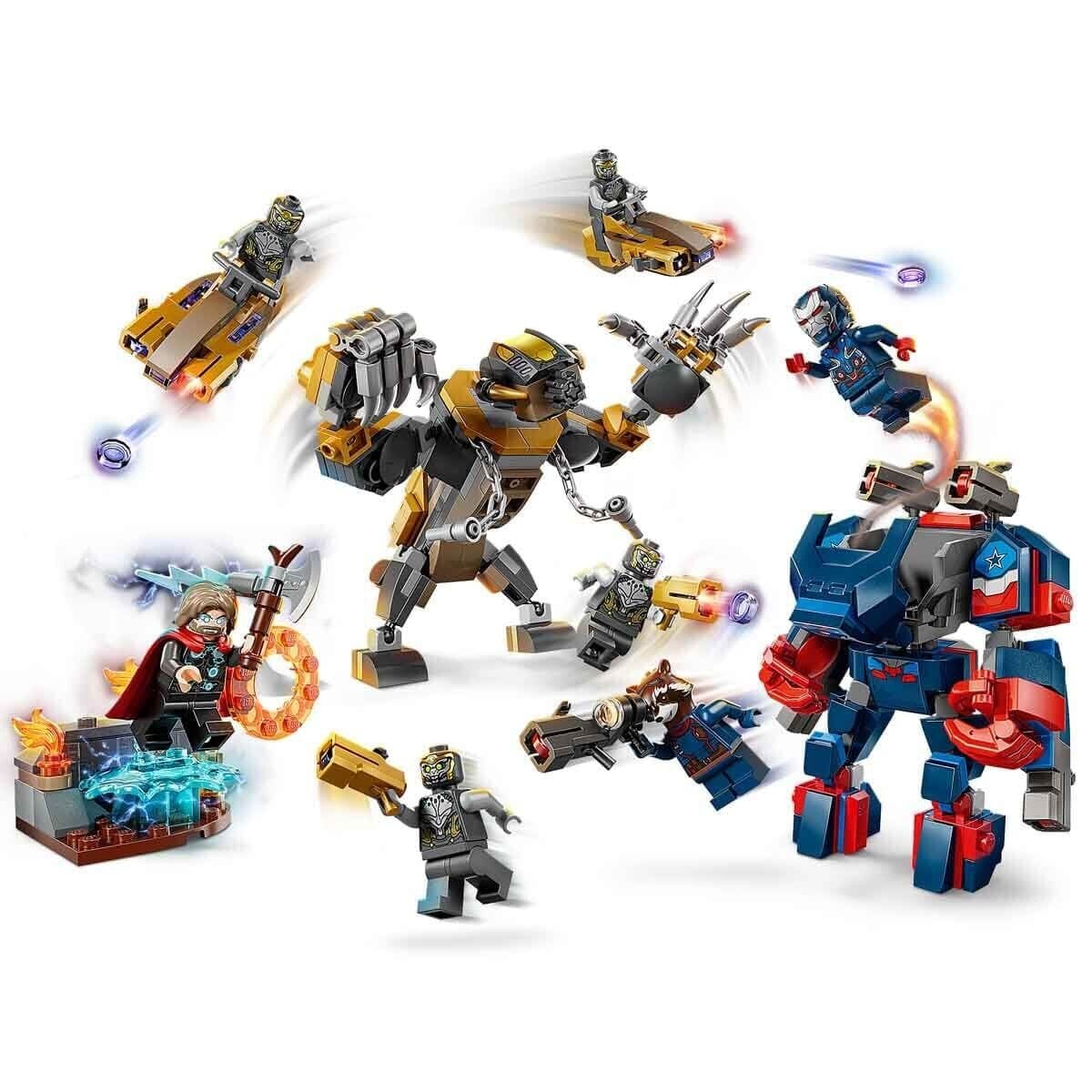 76322 Lego Marvel Avengers: Endgame Thor, Chitauriye Karşı 373 Parça +8 Yaş