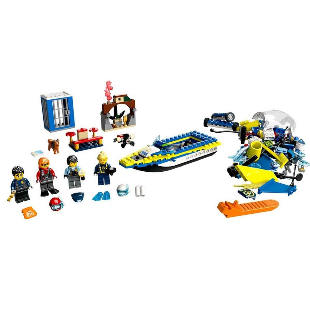 Lego Lego City Su Polisi Ktif Görevleri 278 Parça +6 Yaş Lego City | Milagron 