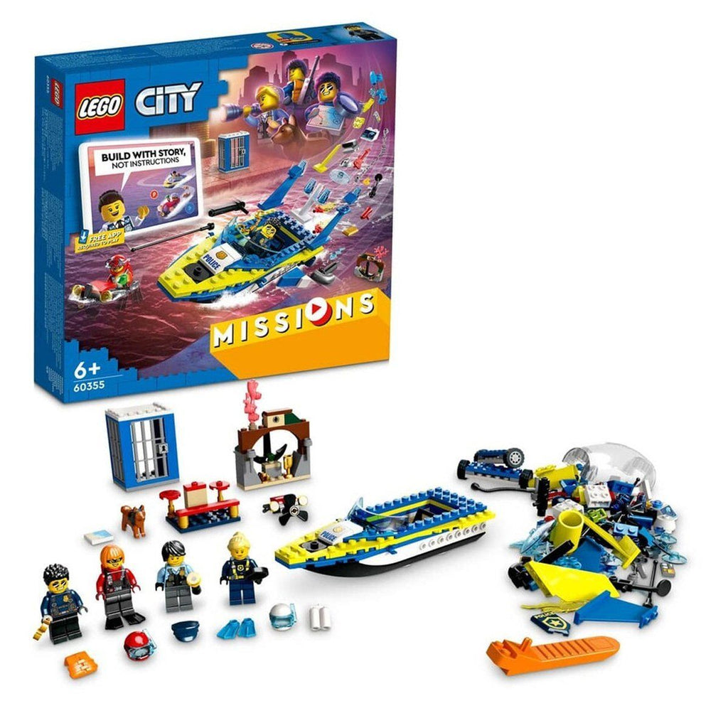 Lego Lego City Su Polisi Ktif Görevleri 278 Parça +6 Yaş Lego City | Milagron 