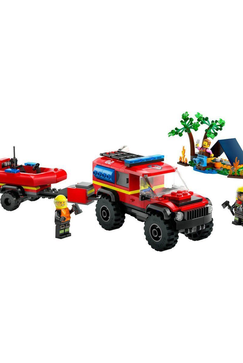 Lego 60412 Lego® City 4x4 Kurtarma Botlu İtfaiye Kamyonu 301 Parça +5 Yaş Lego City | Milagron 