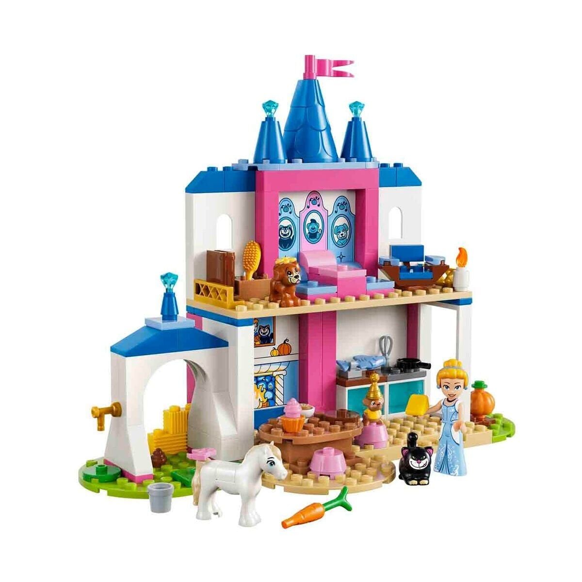 43283 Lego Disney Princess Sindirella Ve Hayvan Dostları Şatosu 149 Parça +4 Yaş
