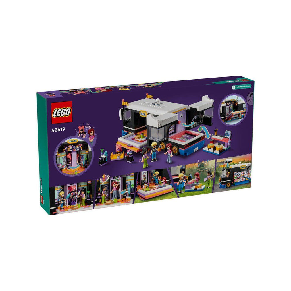 Lego 42619 Lego® Friends Pop Star Turne Otobüsü 845 Parça +8 Yaş Lego Friends | Milagron 