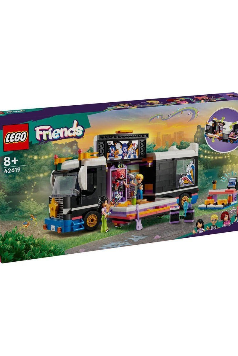Lego 42619 Lego® Friends Pop Star Turne Otobüsü 845 Parça +8 Yaş Lego Friends | Milagron 