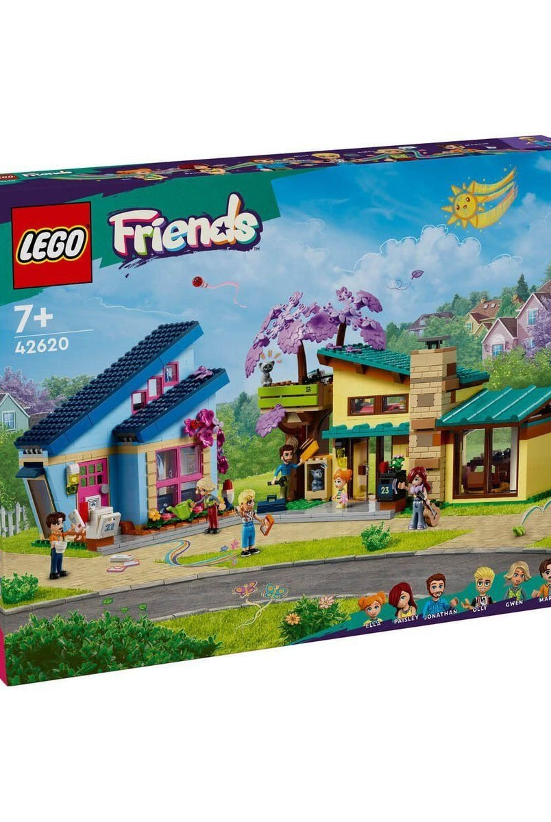 Lego Lego Friends Olly Ve Paisley'nin Aile Evleri 1126 Parça +7 Yaş Lego Friends | Milagron 