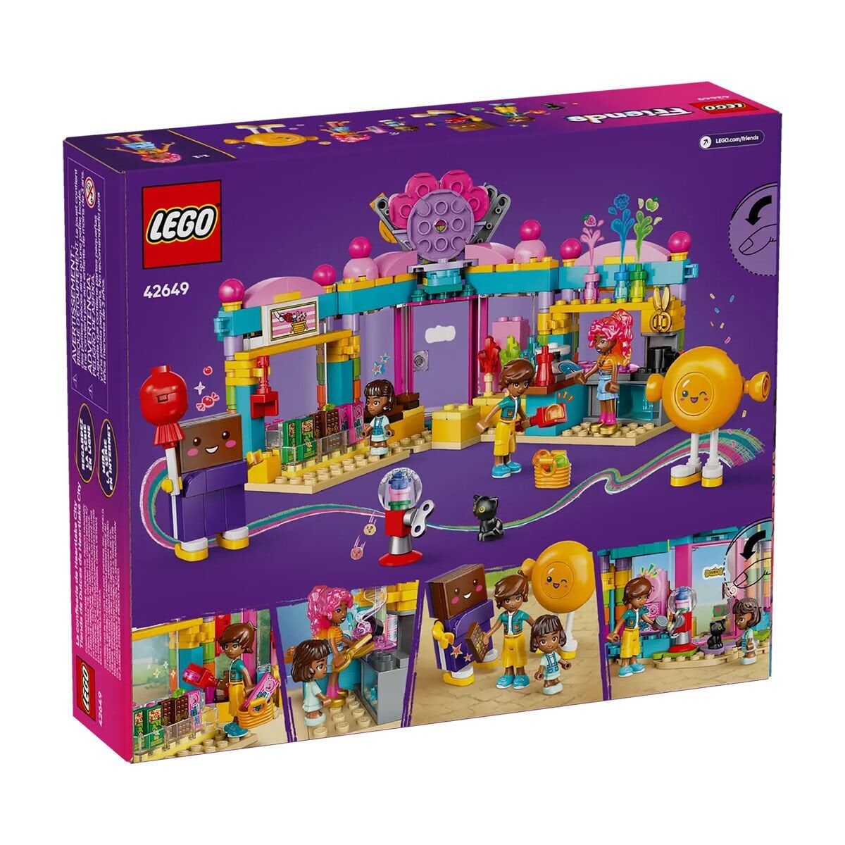 42649 Lego Friends Heartlake City Şekerci Dükkanı Parça + Yaş