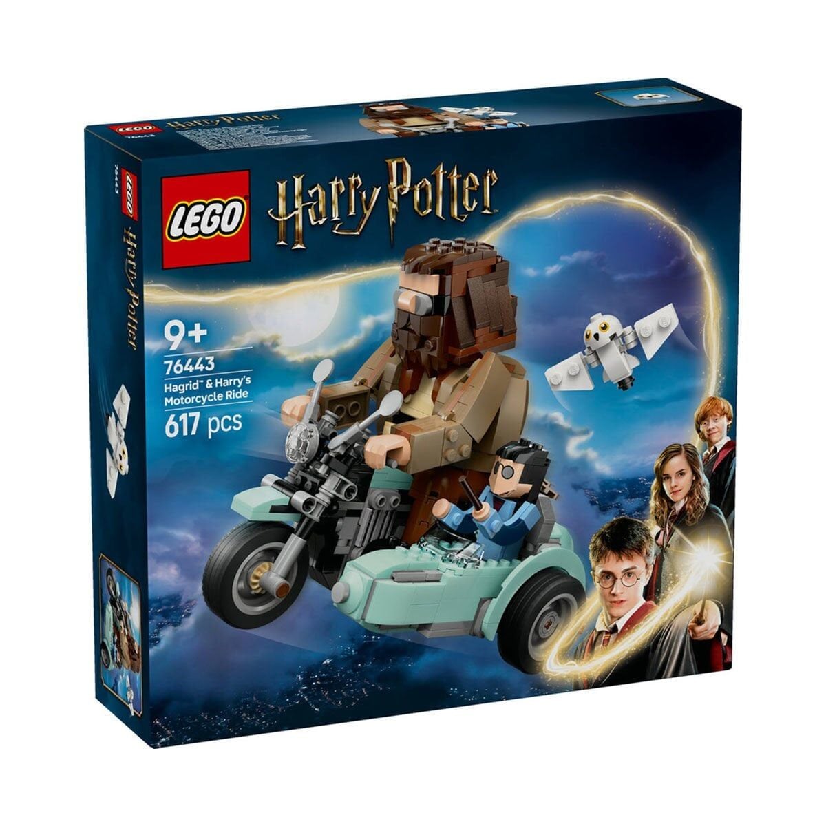 76443 Lego Harry Potter-Hagrid Ve Harrynin Motosiklet Yolculuğu 617 Parça +9 Yaş