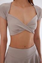 Carissa Crop Top | Bej