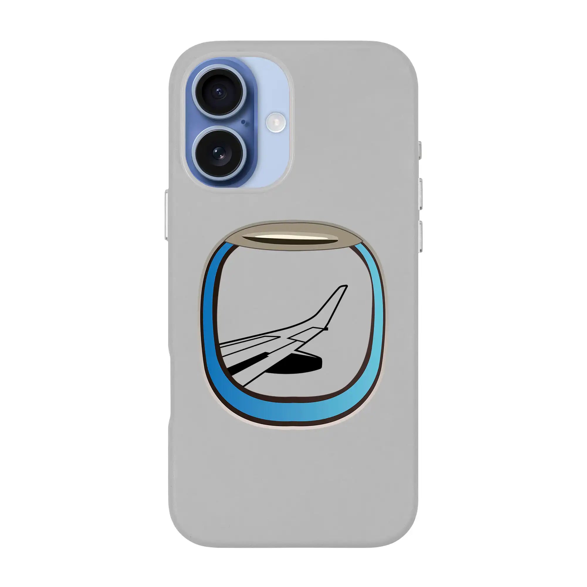 Aircraft Window-Signature Leather Kılıf Magsafe Özellikli - Iphone 17