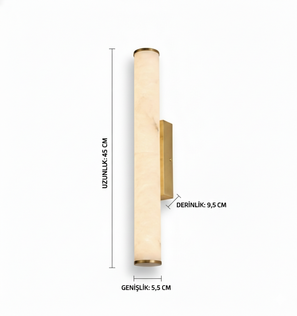 Lumiana-Liora Tube Mermer Aplik-Aplik-4-Milagron.com