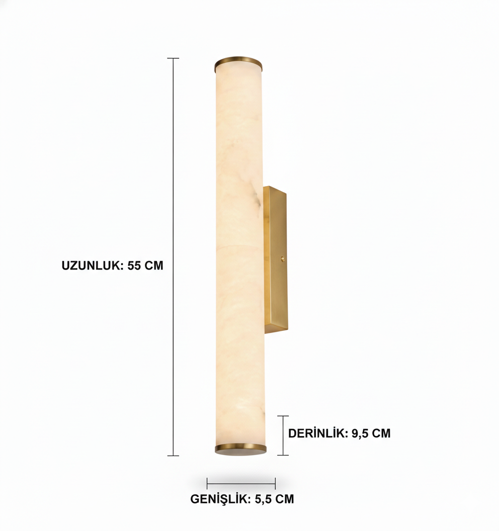 Lumiana-Liora Tube Mermer Aplik-Aplik-8-Milagron.com