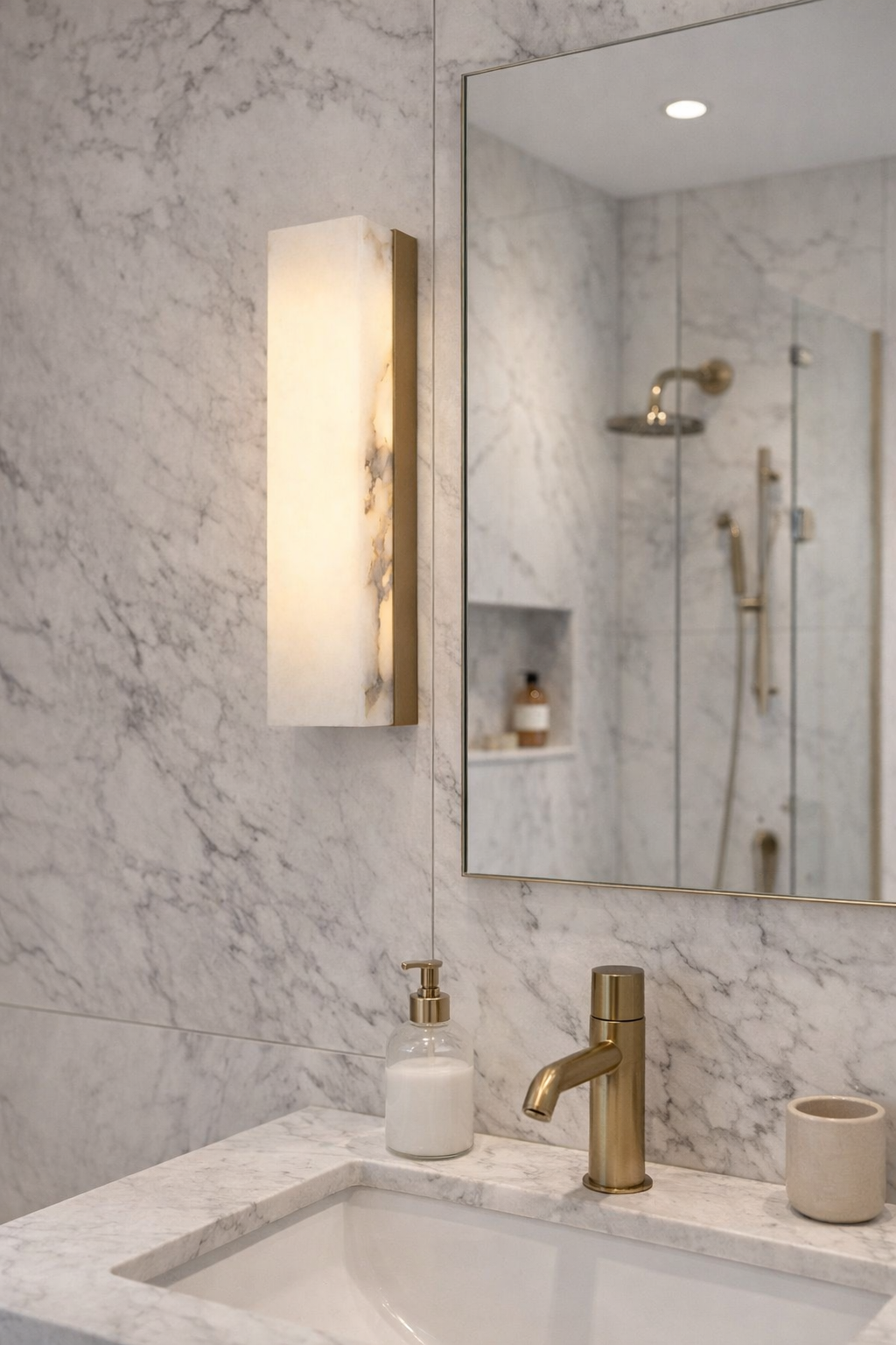 Lumiana-Liora Corner Mermer Aplik-Aplik-7-Milagron.com