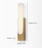 Lumiana-Liora Elips Mermer Aplik-Aplik-5-Milagron.com