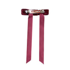 Bordo Kadife Fiyonk Toka