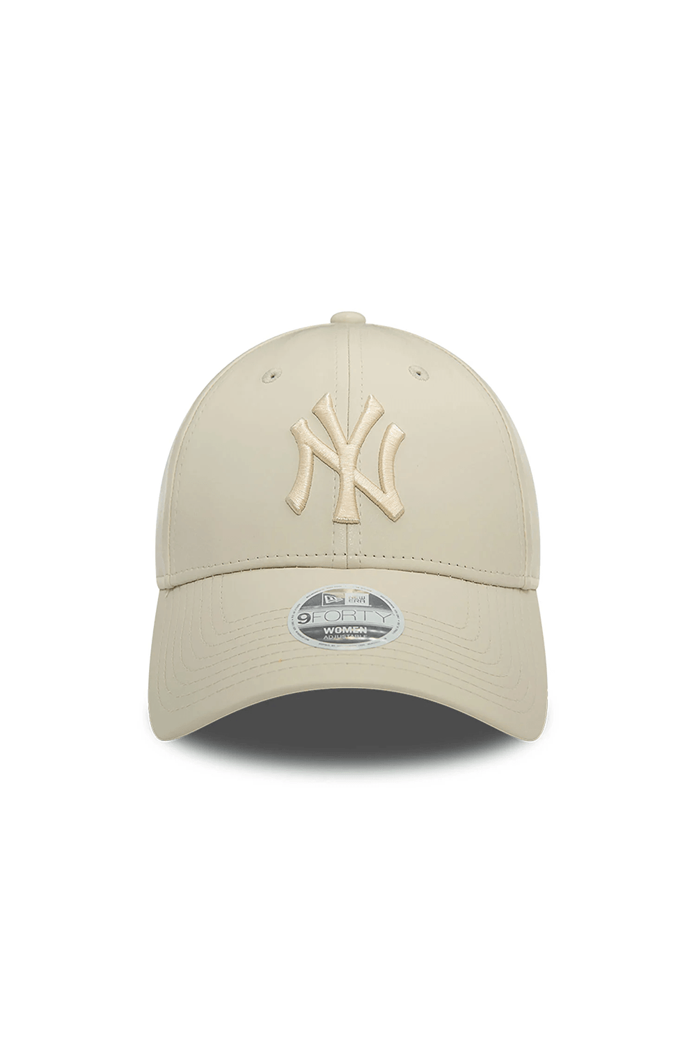 New Era | Yankees Faux Leather Womens Stone 9FORTY Adjustable Cap 1 | Milagron