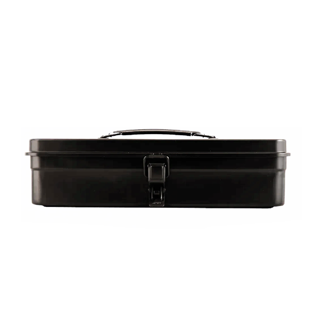 Toyo Steel T-350 Tool Storage Box Black Metal Saklama Kutusu