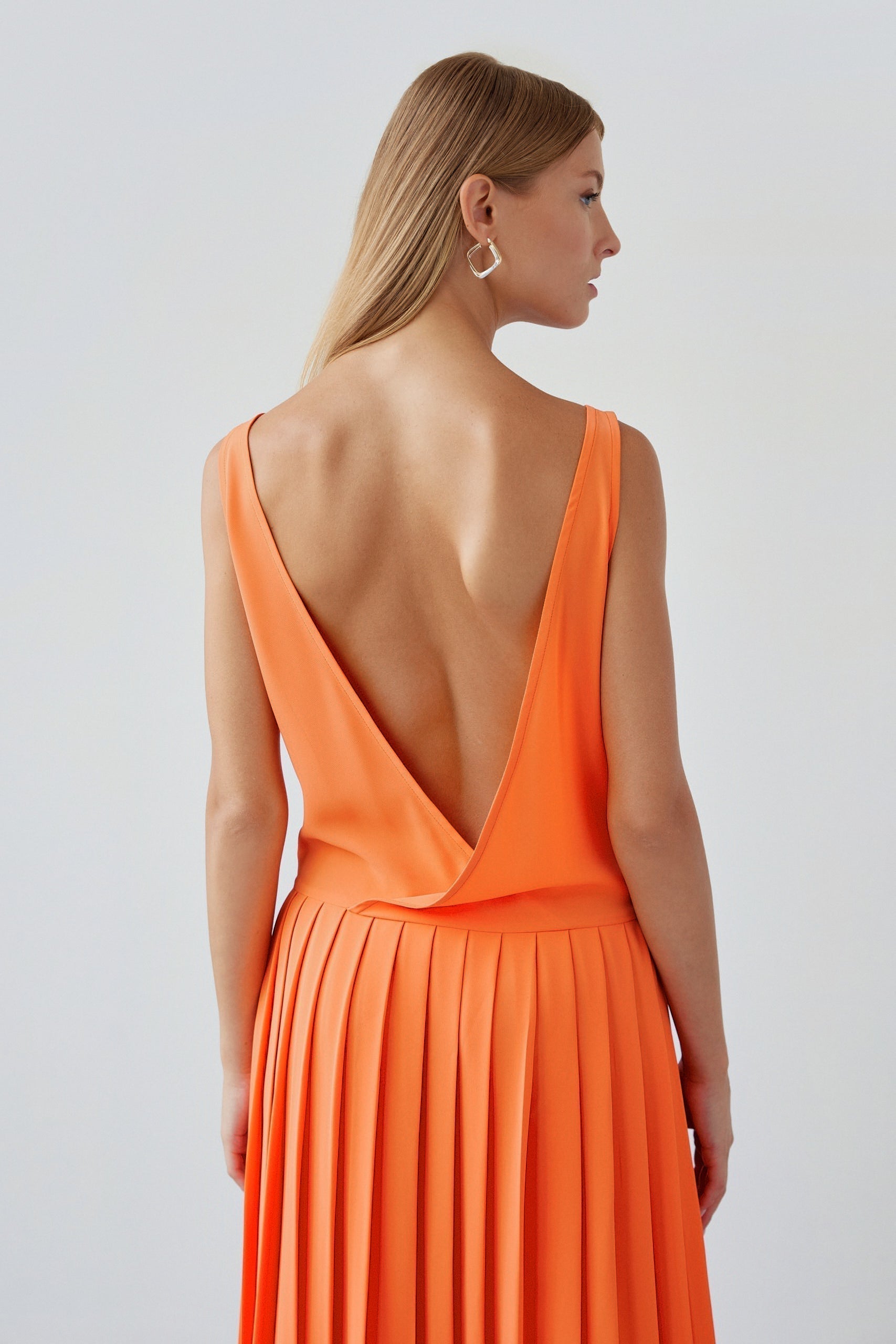 Sofy Orange Dress - 1