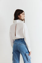 Lune Oversize White Shirt - 1