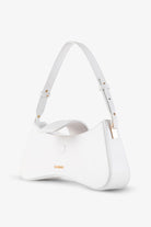 Ayarlanabilir Askılı Omuz Çantası Greta Beyaz - 4