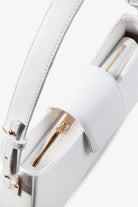 Ayarlanabilir Askılı Omuz Çantası Greta Beyaz - 5